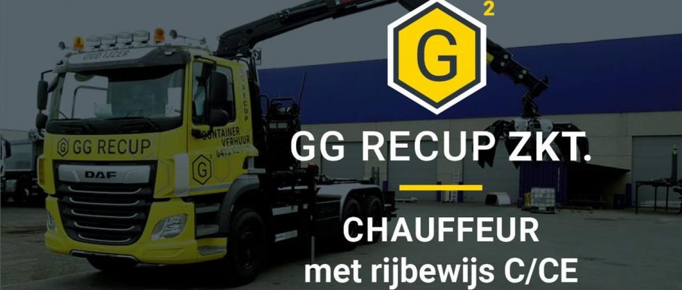 GG Recup zoekt een nieuwe chauffeur