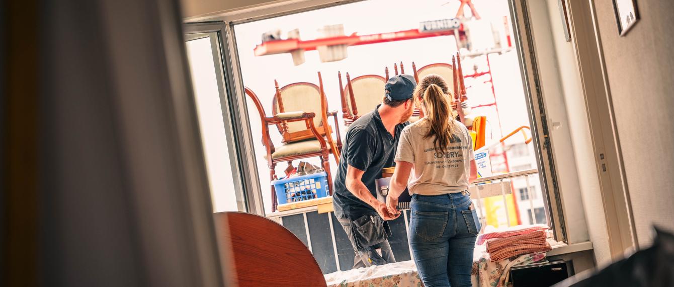 Appartement leegmaken na overlijden