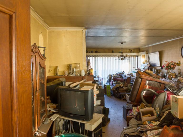 Vervuilde woning schoonmaken