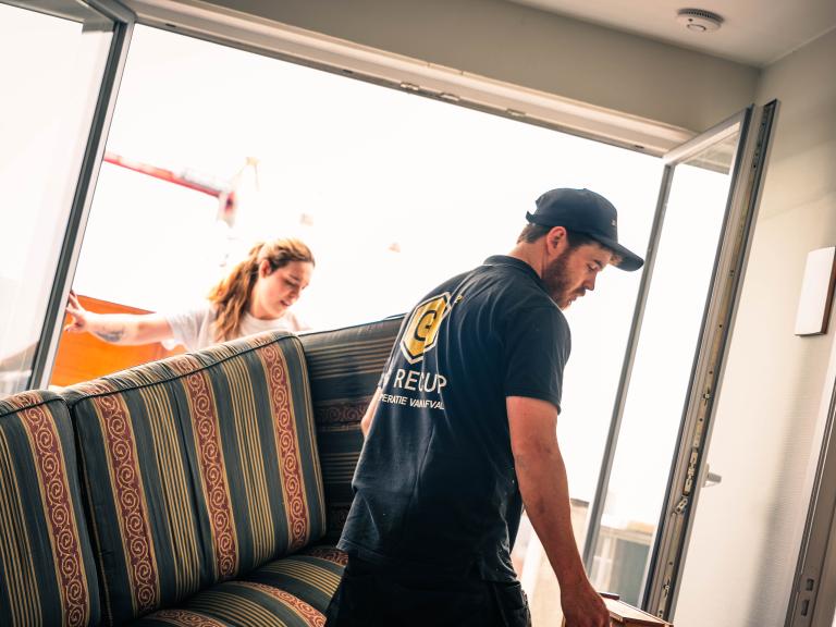 werknemers van GG Recup