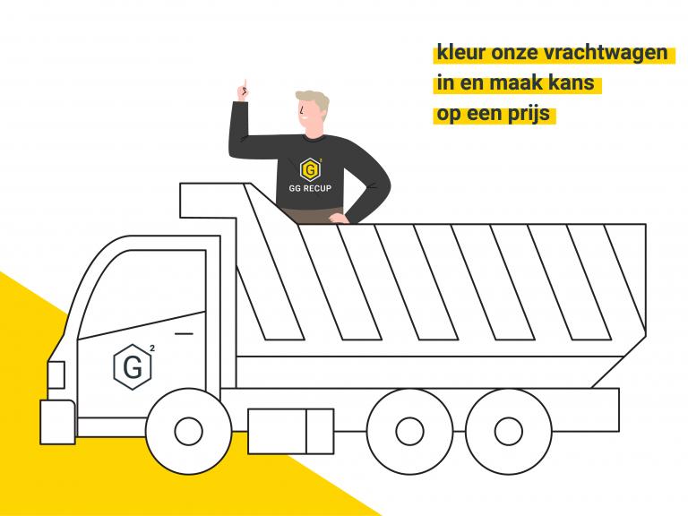 vrachtwagen gg recup tekening