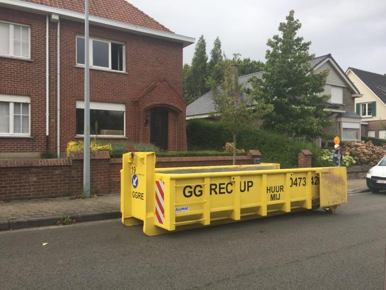 Ytong cellenbeton container huren