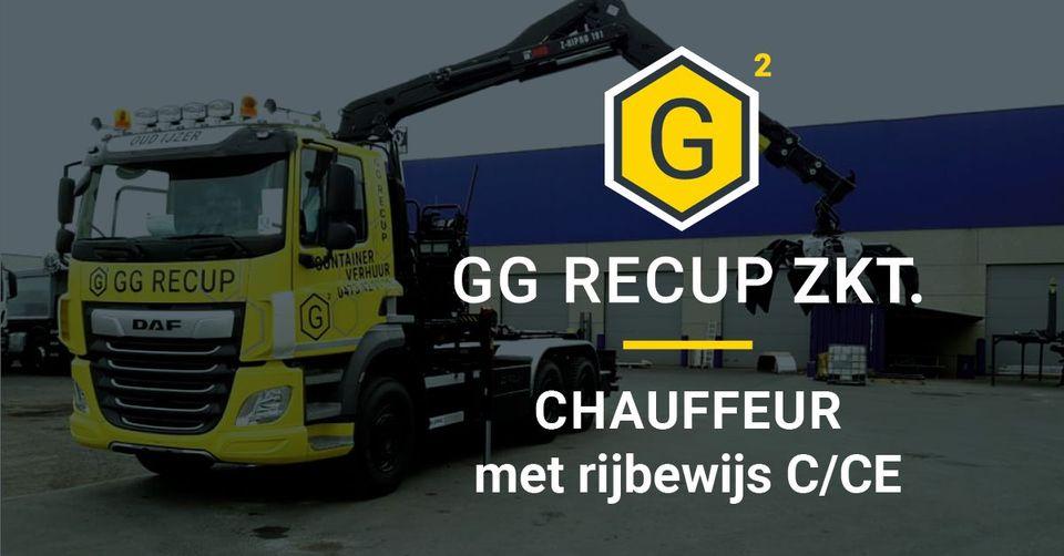 GG Recup zoekt een nieuwe chauffeur
